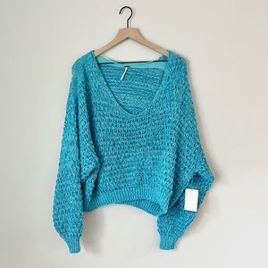 New Free People Pristine Waters Slouchy Knit